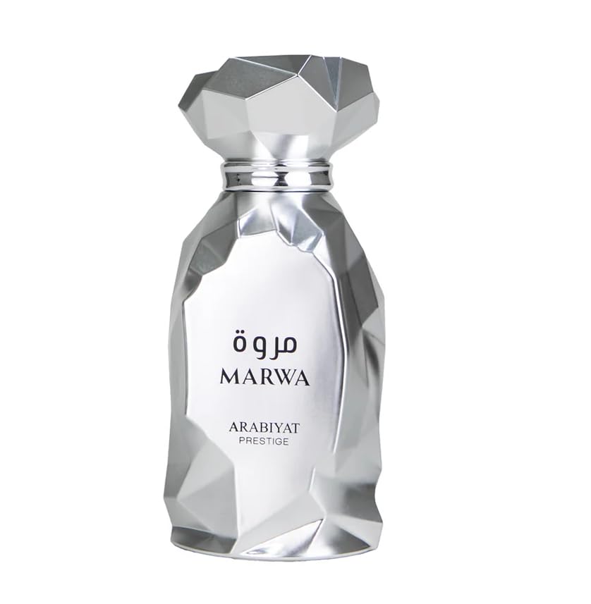 Arabiyat Prestige Marwa Eau de Parfum, 100ml Perfume, Silver For Men