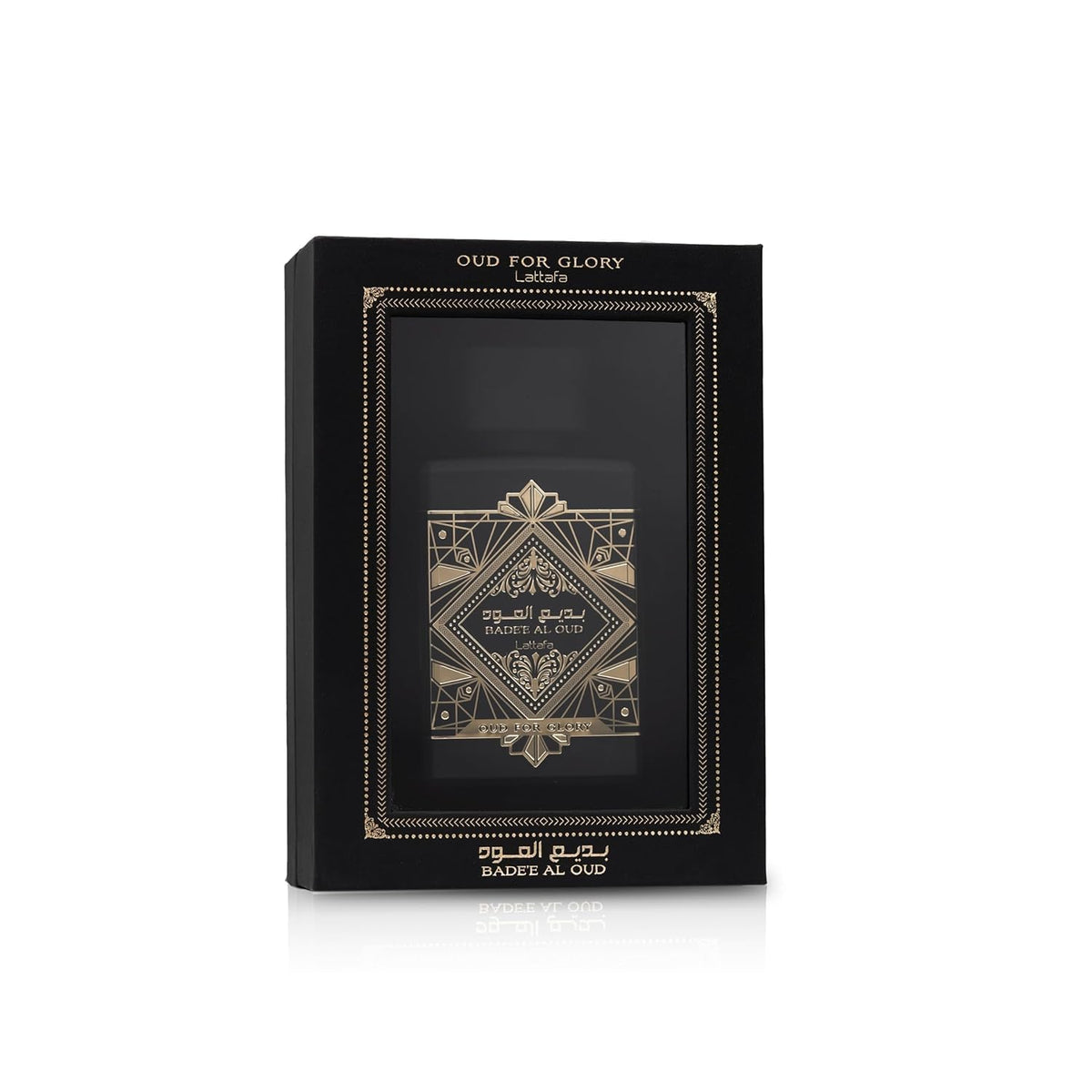 Lattafa Perfumes Bade'e Al Oud, Oud for Glory for Unisex Eau de Parfum Spray, 3.4 Ounce / 100 ml