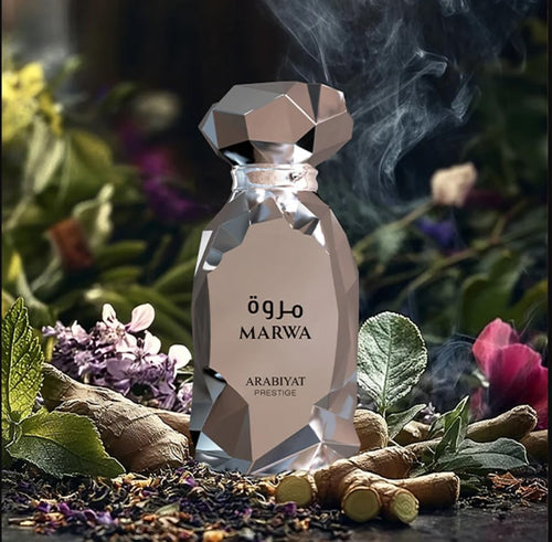 Arabiyat Prestige Marwa Eau de Parfum, 100ml Perfume, Silver For Men