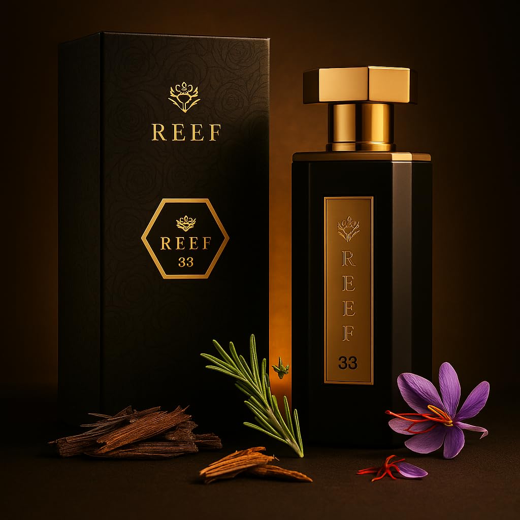 Reef 33 Perfumes Luxury Unisex, Men's & Women's Perfume - Eau de Parfum 100ml (3.4oz)