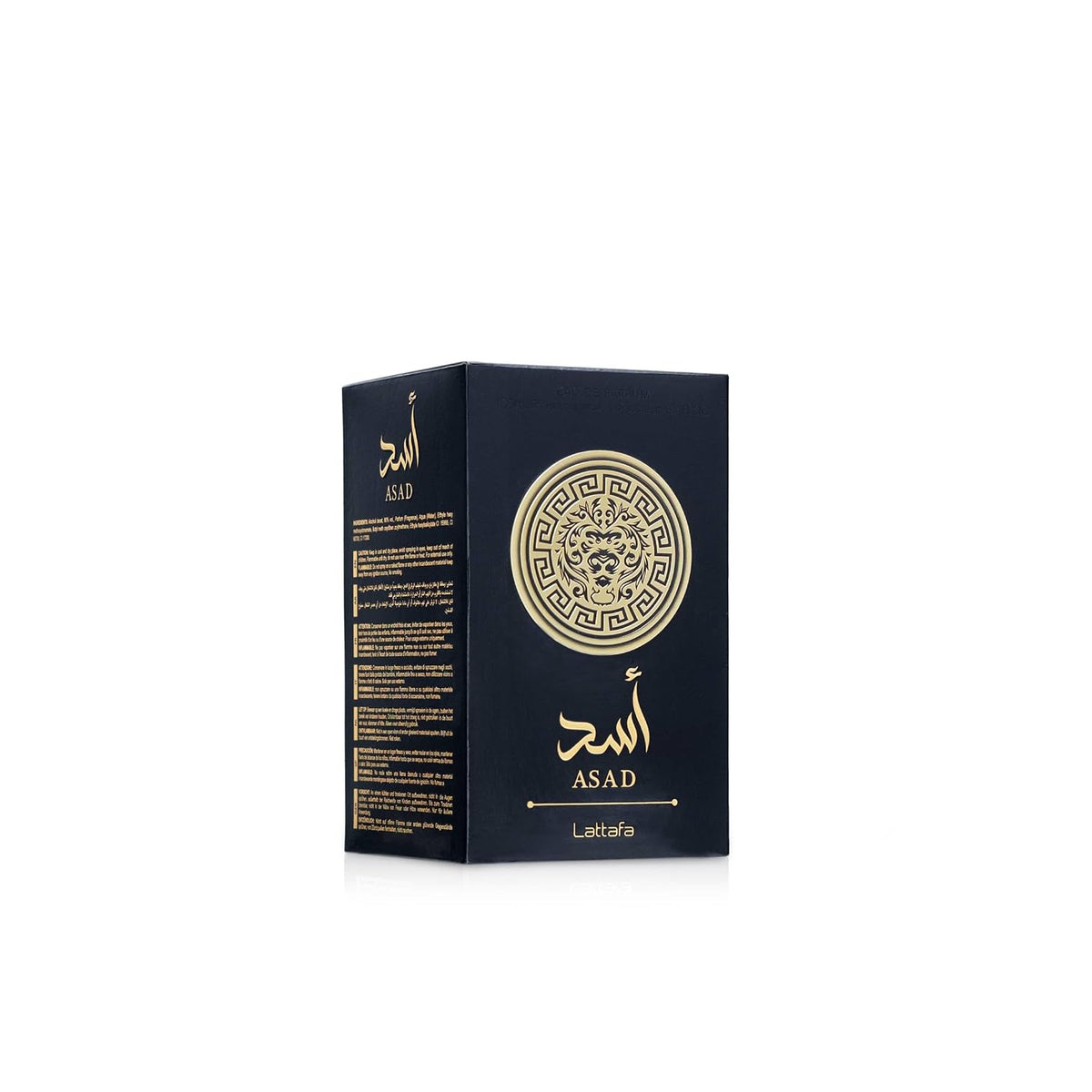 Lattafa Perfumes Asad for Unisex Eau de Parfum Spray, 3.4 Ounce / 100 ml