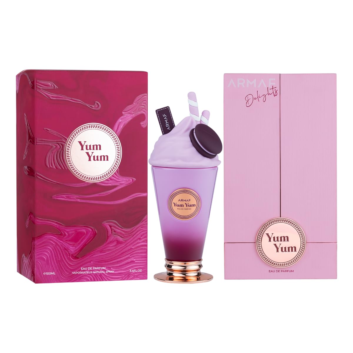 Armaf Delights Yum Yum Eau de Parfum Spray for Unisex, 100ml