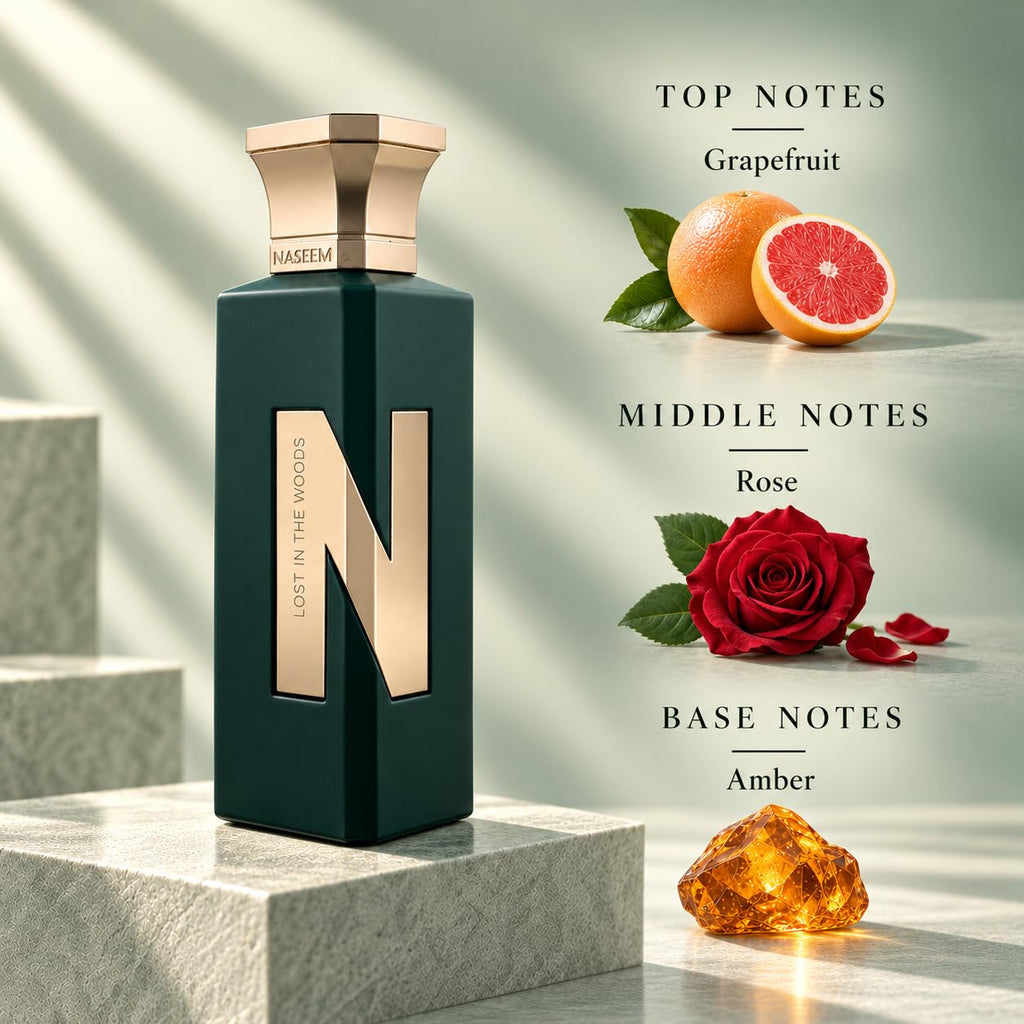 Naseem Lost in the Woods Aqua Perfume (75 ml) Subtle Eau De Parfum for Men & Women