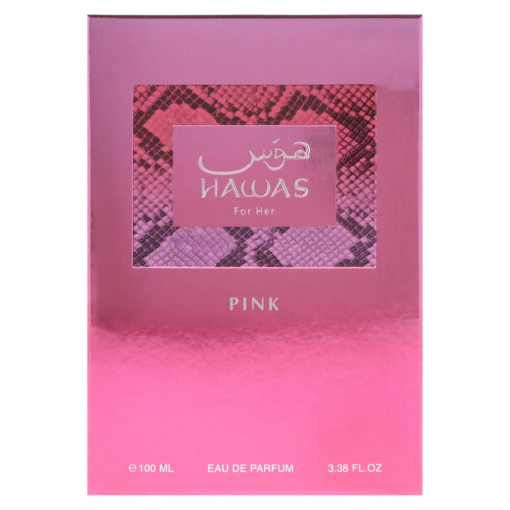Rasasi Hawas Collection - Hawas Pink for Women - 100ml EDP Spray