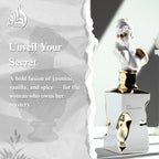Lattafa Her Confession - Vanilla, Floral, Amber, Musk - Eau de Parfum Long-Lasting Fragrance for Women, 3.40 Ounce / 100 ml