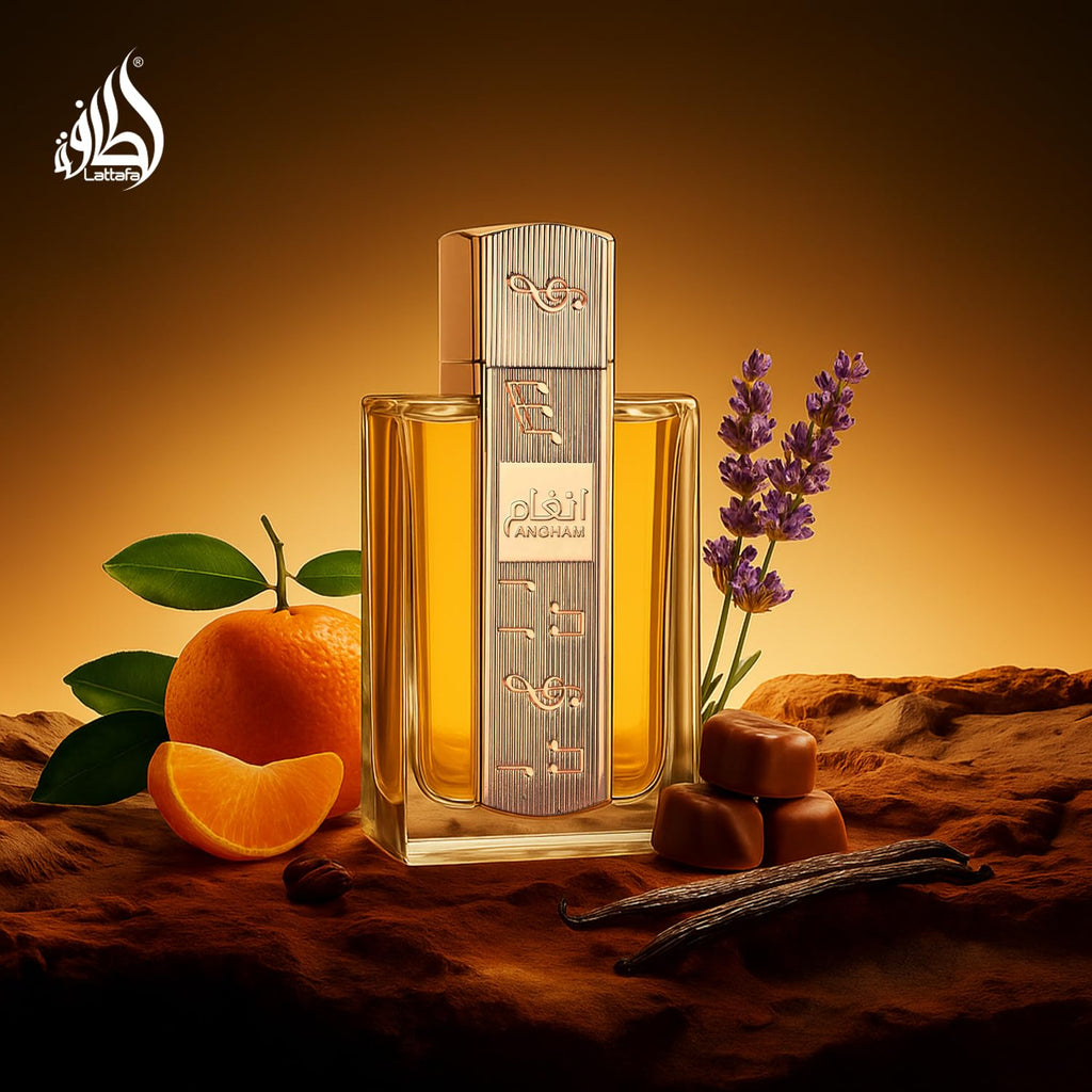 Angham by Lattafa for Unisex - 3.4 oz / 100ml EDP Spray