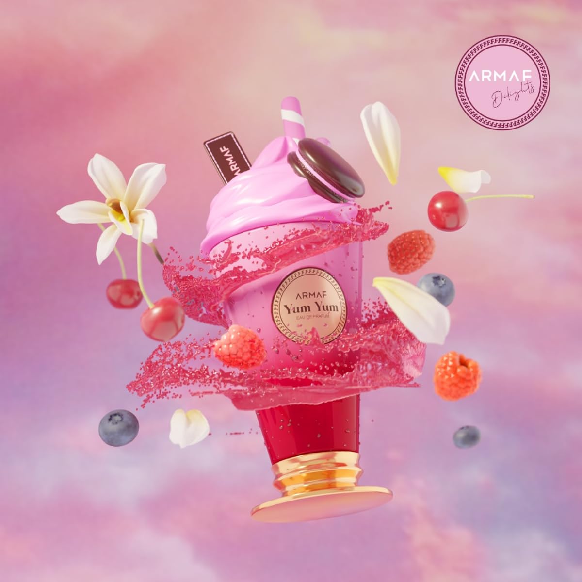 Armaf Delights Yum Yum Eau de Parfum Spray for Unisex, 100ml